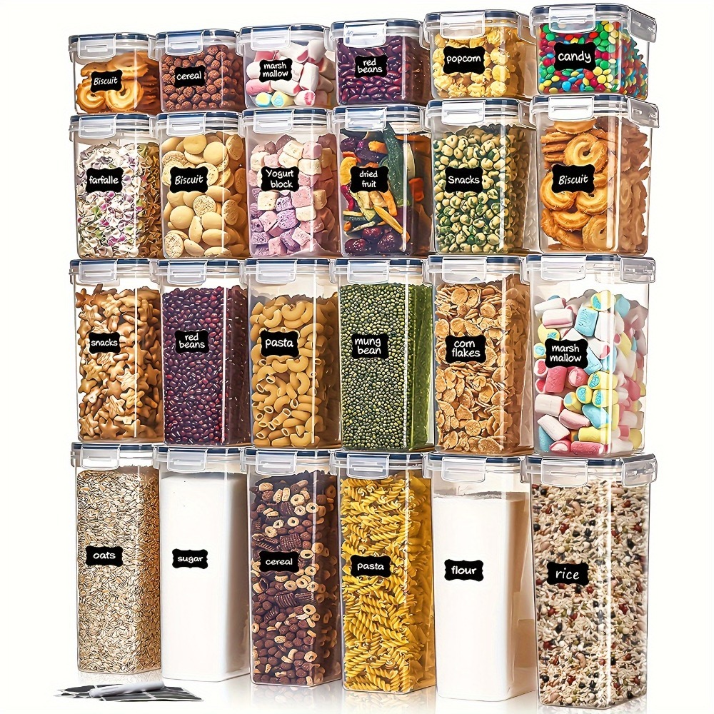 Kitchen Appliances Packages - 24Pcs Food Storage Containers 12 Boxes