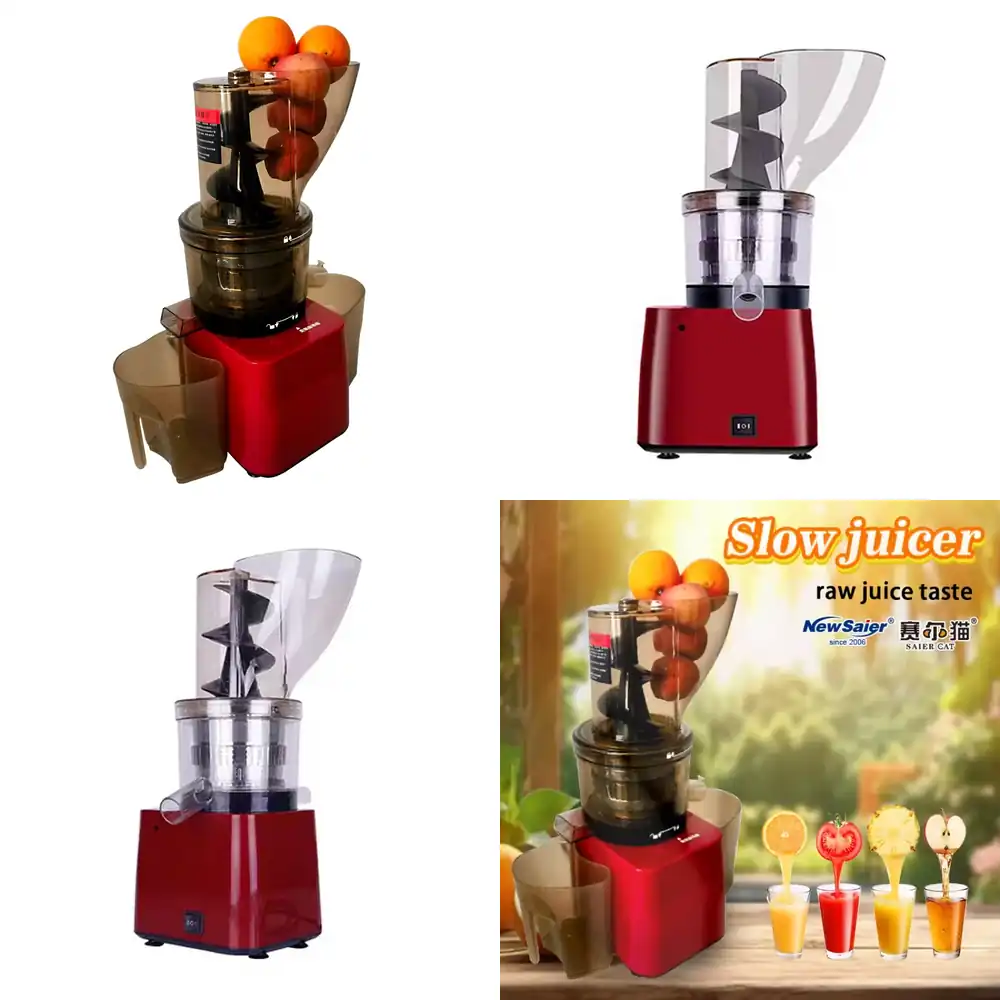 Juicer Cold Press Slow - Stainless Steel Machine Fruit Vegetable Juicers