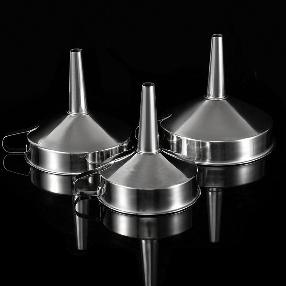 Kitchen Appliances Packages - 1Pc Stainless Steel Cooking Oil Funnel