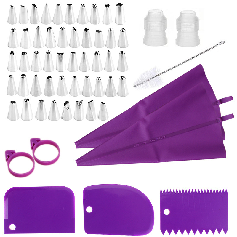 Kitchen Appliances Packages - Stainless Steel Cake Decorating Nozzle Piping
