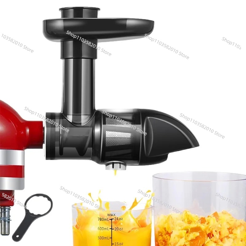 Juicer Cold Press Slow - Horizontal Slow Masticating Juicer Extractor, Cold