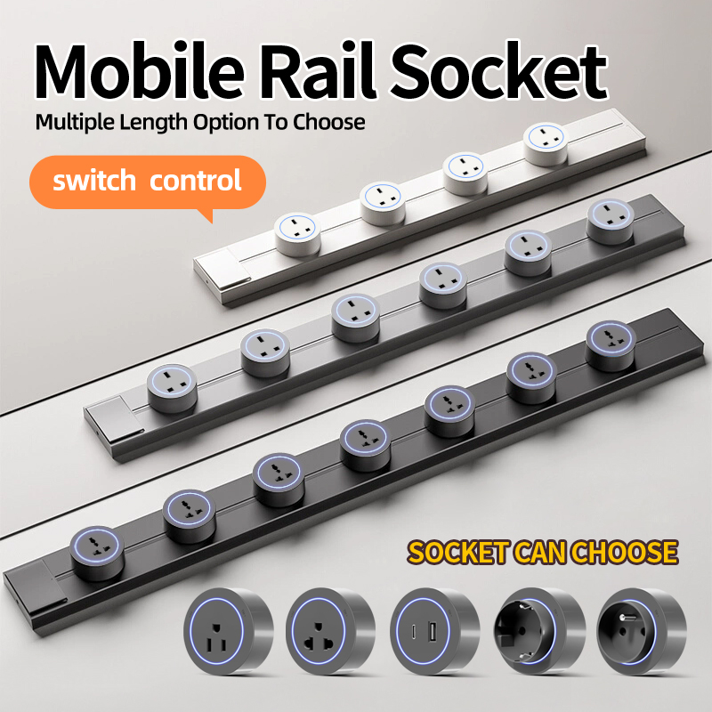 Kitchen Appliances Uk - Track Socket With Switch High-end Quality