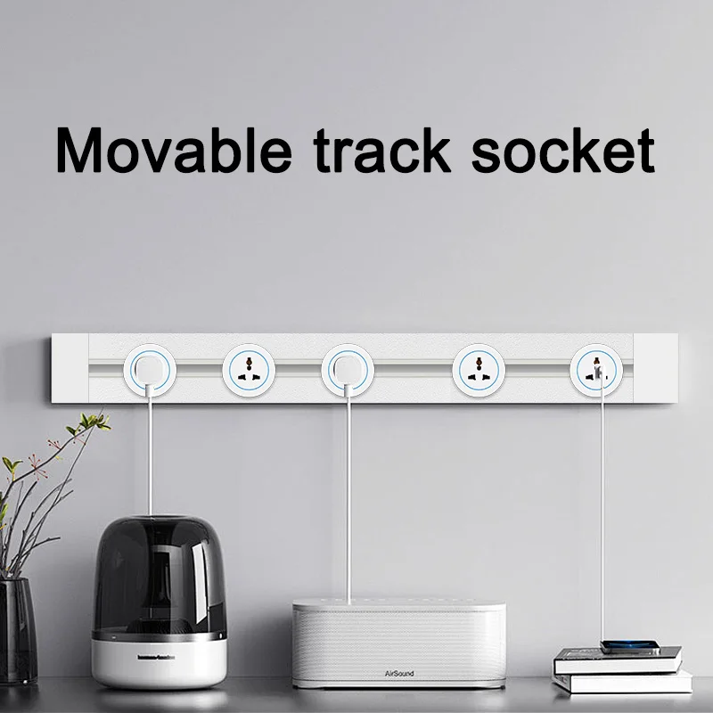Kitchen Appliances Uk - Track Socket Kitchen Wall Outlet, FR