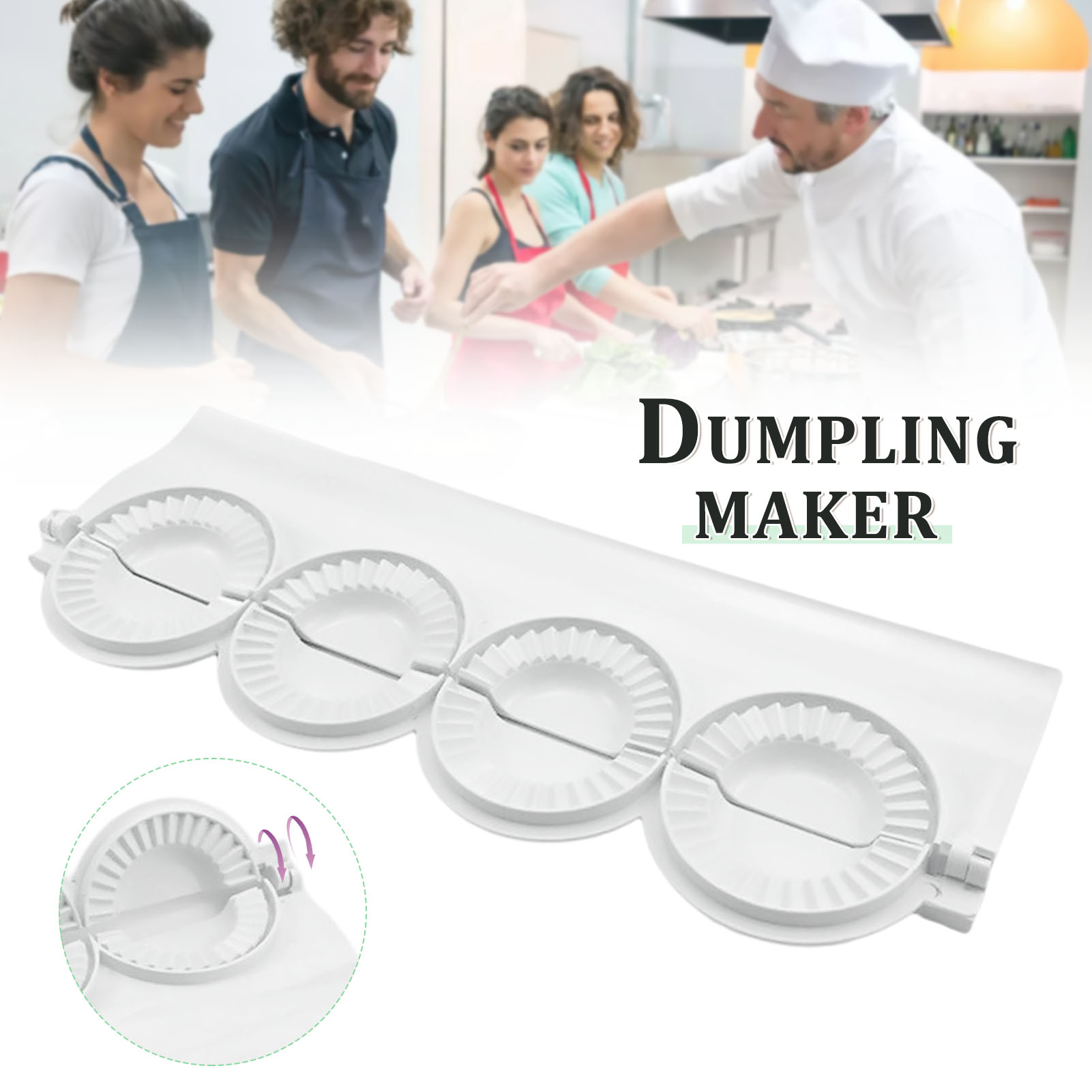 Kitchen Appliances Packages - Large Diy Dumpling Mold Dough Press