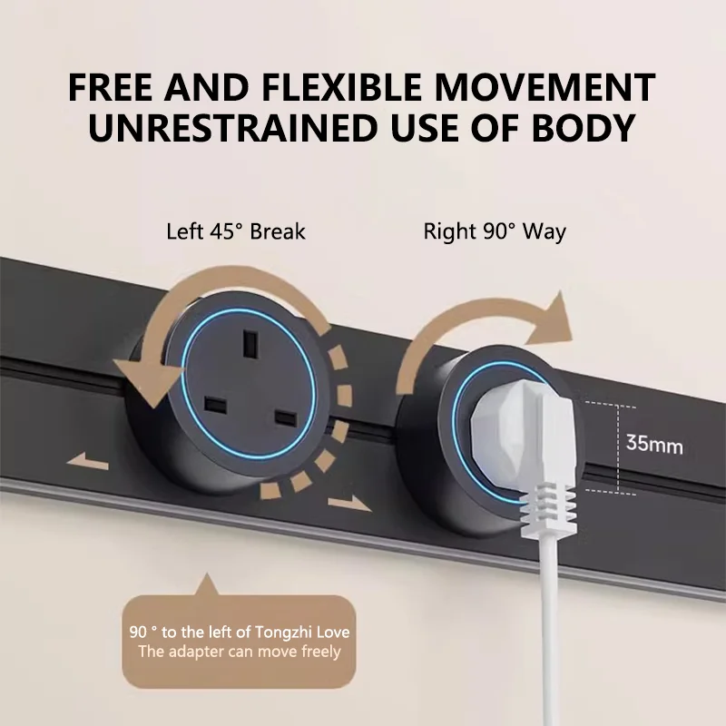 Power Track Socket Home Kitche - Kitchen Appliances Uk recension och pris