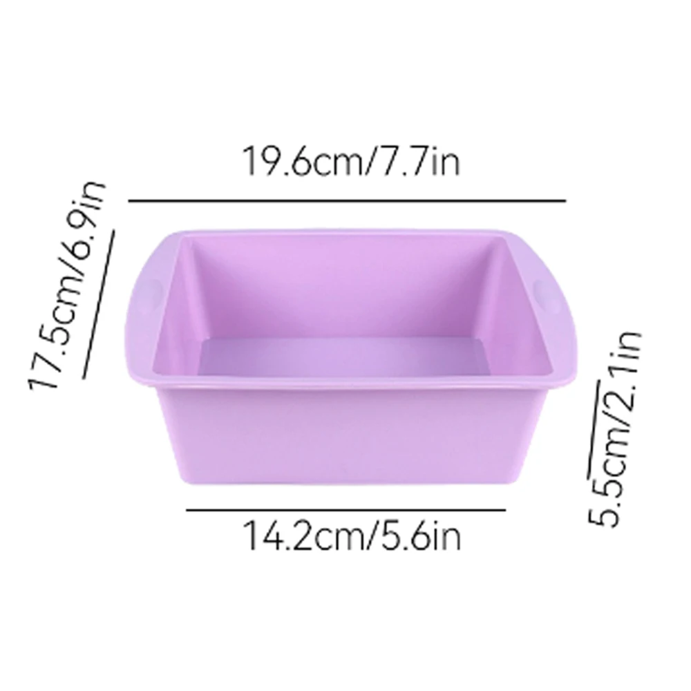 1/4Pcs Silicone Square Cake Mo - Kitchen Appliances Packages recension och pris