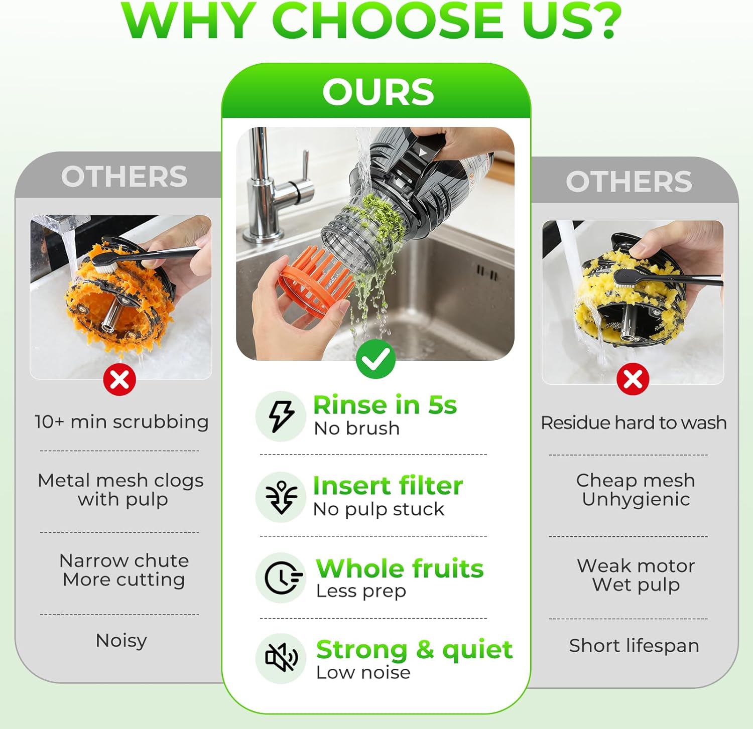 Slow Masticating Cold Press Ju - Juicer Cold Press Slow recension och pris