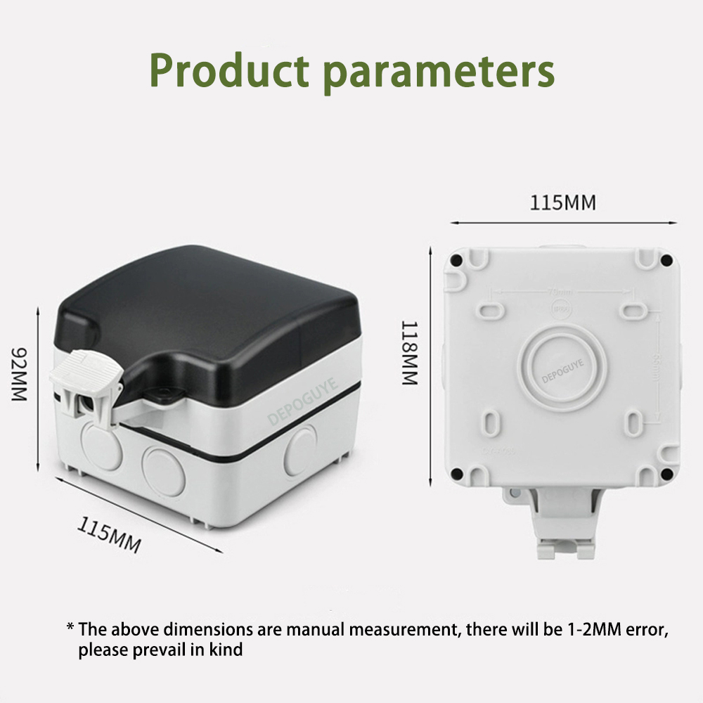 IP66 Waterproof Socket Univers - Kitchen Appliances Uk recension och pris