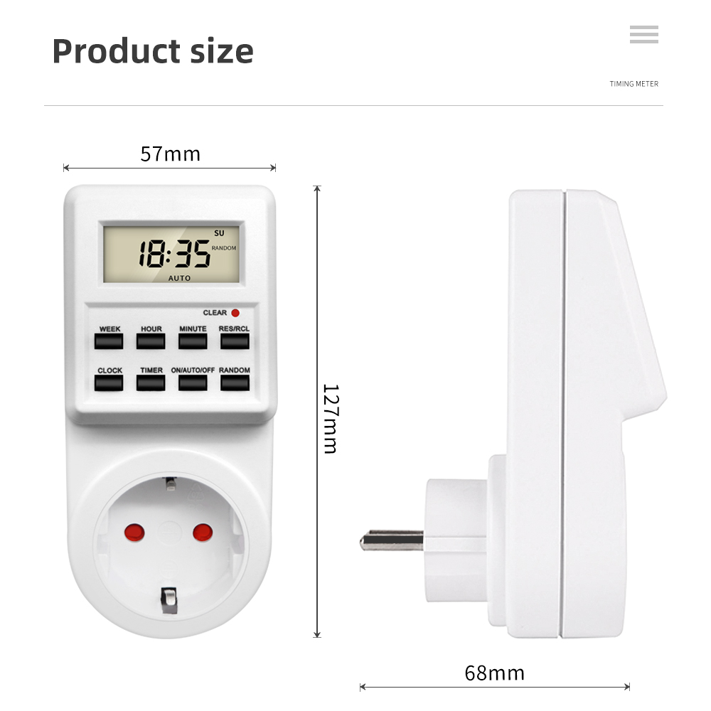 Electronic Digital Timer Switc - Kitchen Appliances Uk recension och pris