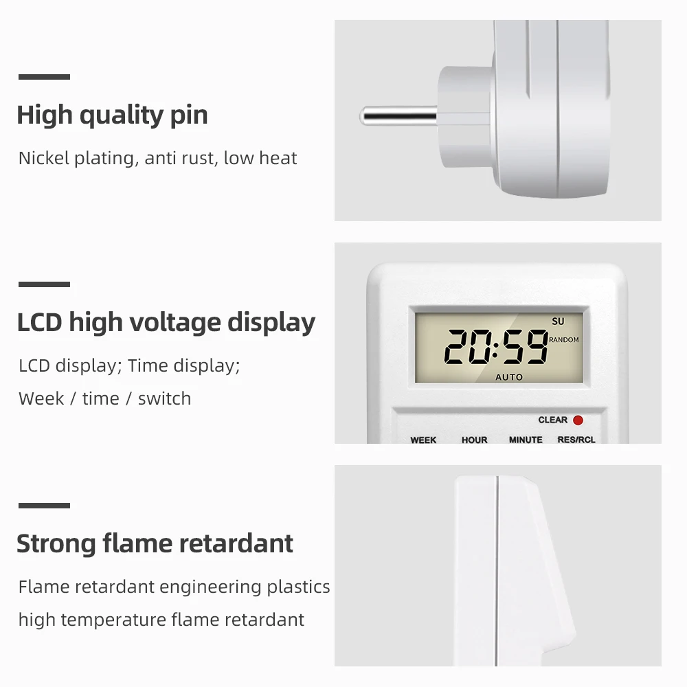 Electronic Digital Timer Switc - Kitchen Appliances Uk recension och pris