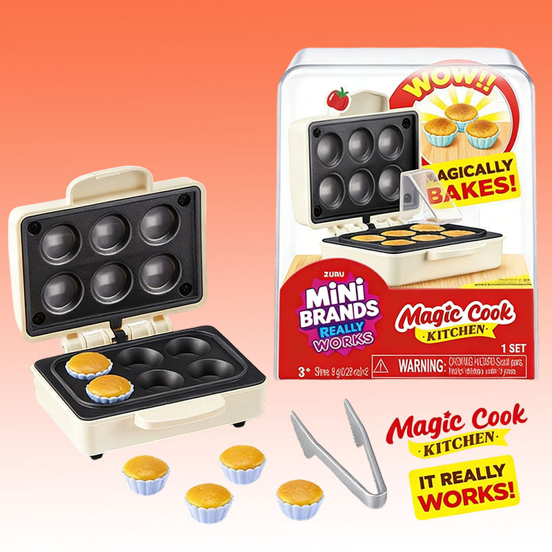 ZURU Mini Brands Magic Cook Ki - Kitchen Appliances Packages recension och pris