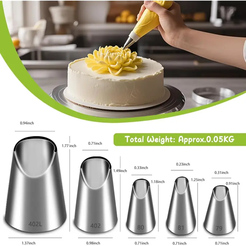 5PCS Stainless Steel Piping No - Kitchen Appliances Packages recension och pris