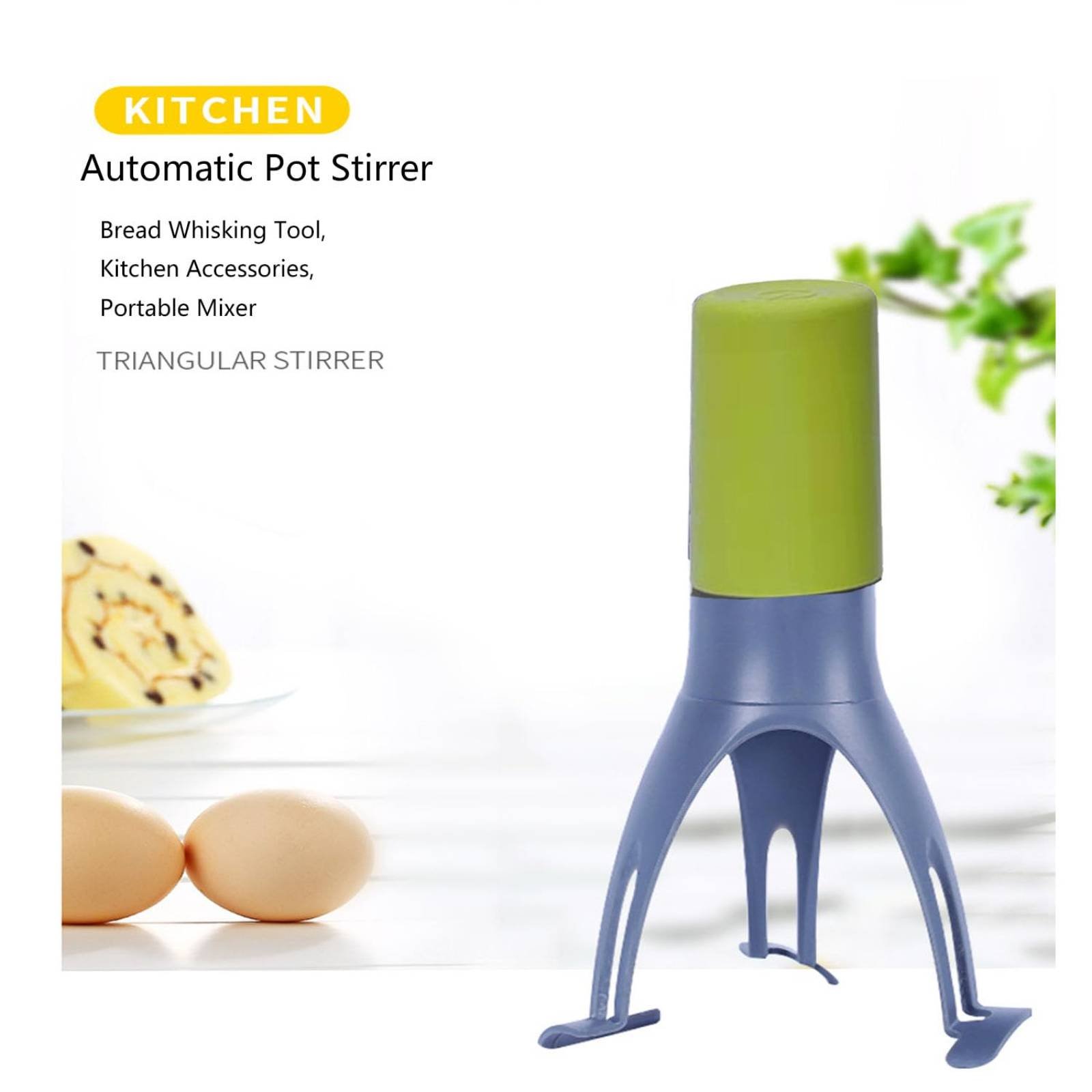 Automatic Triangle Stirrer - H - Kitchen Appliances Electronics recension och pris