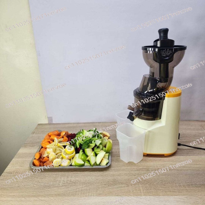 76mm Large Diameter Slow Juice - Juicer Cold Press Slow recension och pris