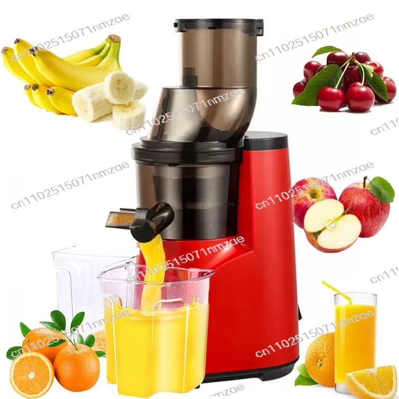 76mm Large Diameter Slow Juice - Juicer Cold Press Slow recension och pris