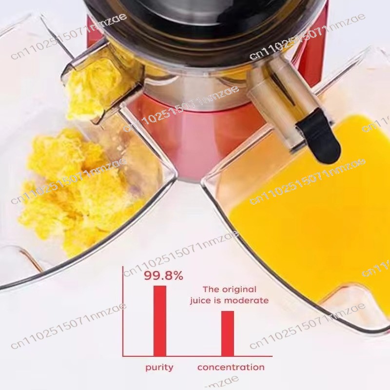 76mm Large Diameter Slow Juice - Juicer Cold Press Slow recension och pris