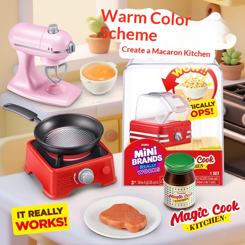 Zuru genuine Brands Magic Cook - Kitchen Appliances Gift Items recension och pris