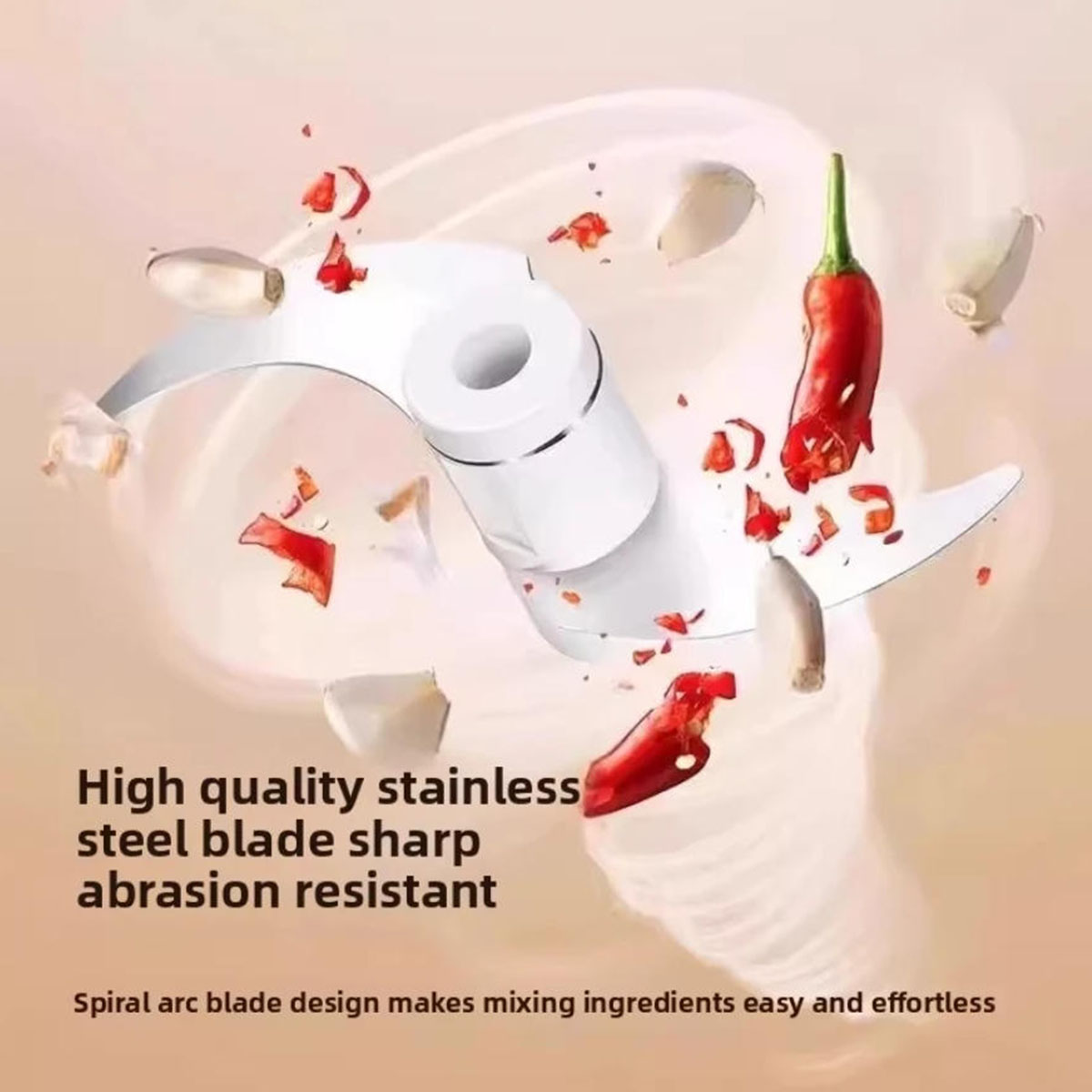 1PC Electric Garlic Chopper Mi - Kitchen Appliances Electronics recension och pris