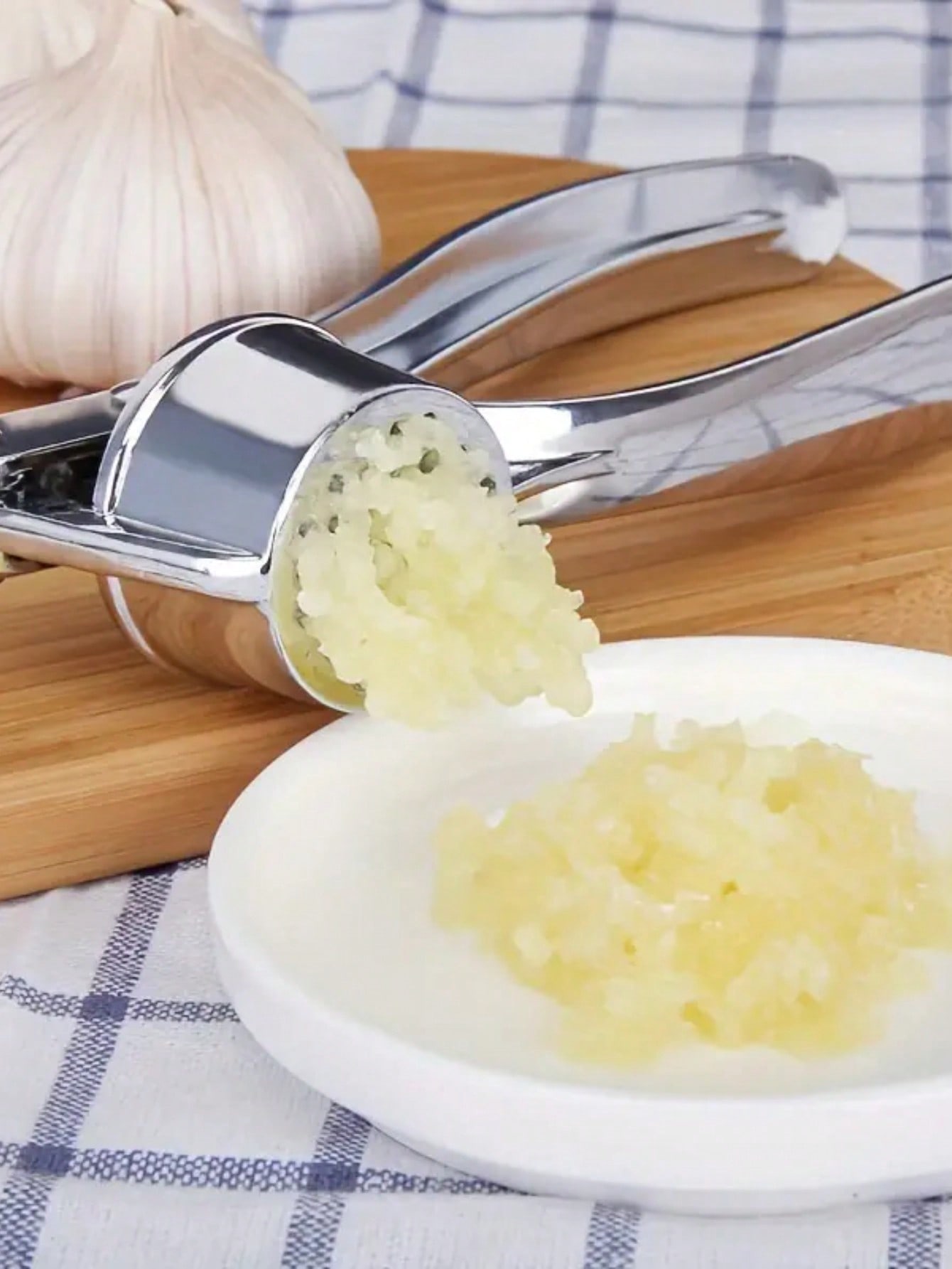 Kitchen Garlic Press Crusher M - Kitchen Appliances Packages recension och pris