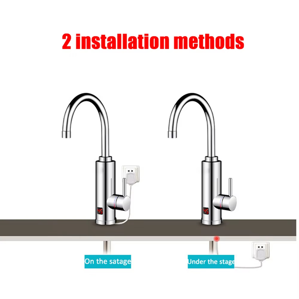 220V Electric Water Heater Tan - Kitchen Appliances Electronics recension och pris