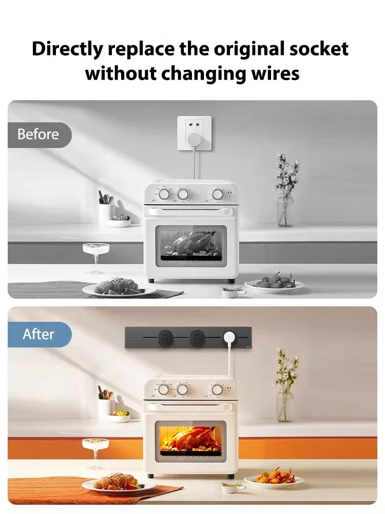 Wall Power Track Socket with S - Kitchen Appliances Uk recension och pris
