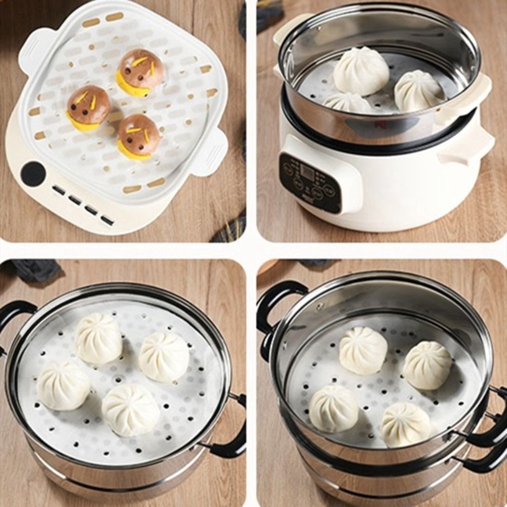 100Pcs Steamed Paper Steamed B - Kitchen Appliances For Restaurant recension och pris